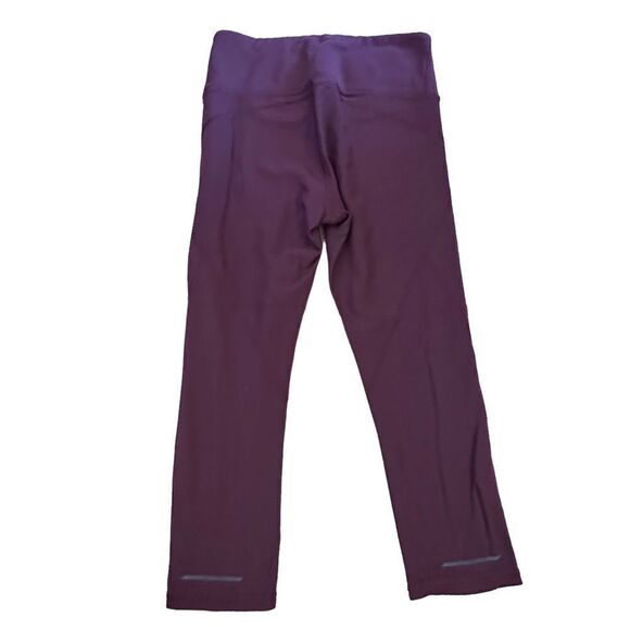 Athleta ~ Burgundy Leggings ~ size Small ~ Midrise - Picture 2 of 12